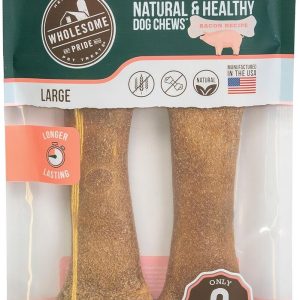 Wholesome Pride Natural & Healthy Bacon Highly Digestible Dog Chews