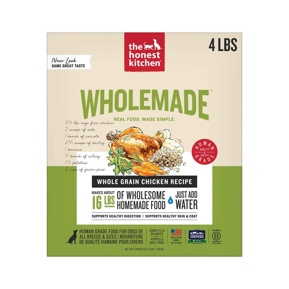 The Honest Kitchen Whole Grain Chicken Dog Food - Image 2