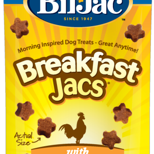Bil-Jac Breakfast Jacs with Egg and Cheese Dog Treat, 4 Ounces