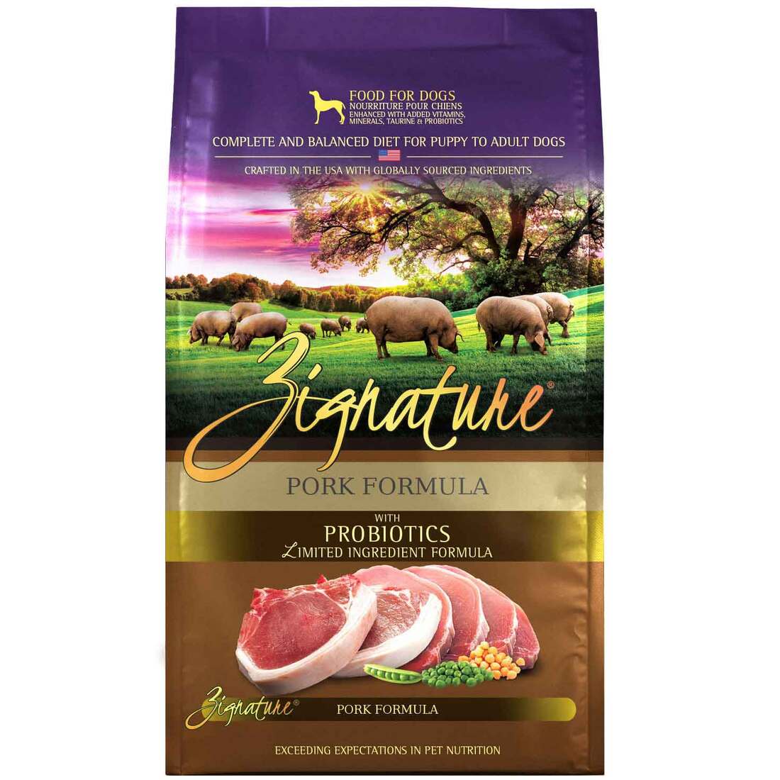 Zignature Pork Limited Ingredient Grain Free Formula Dry Dog Food - Image 2