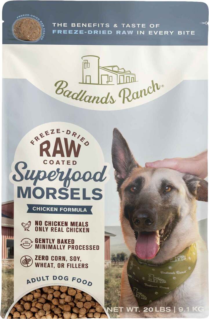 Badlands Ranch Morsel Superfood Dog Food, Chicken - Image 2