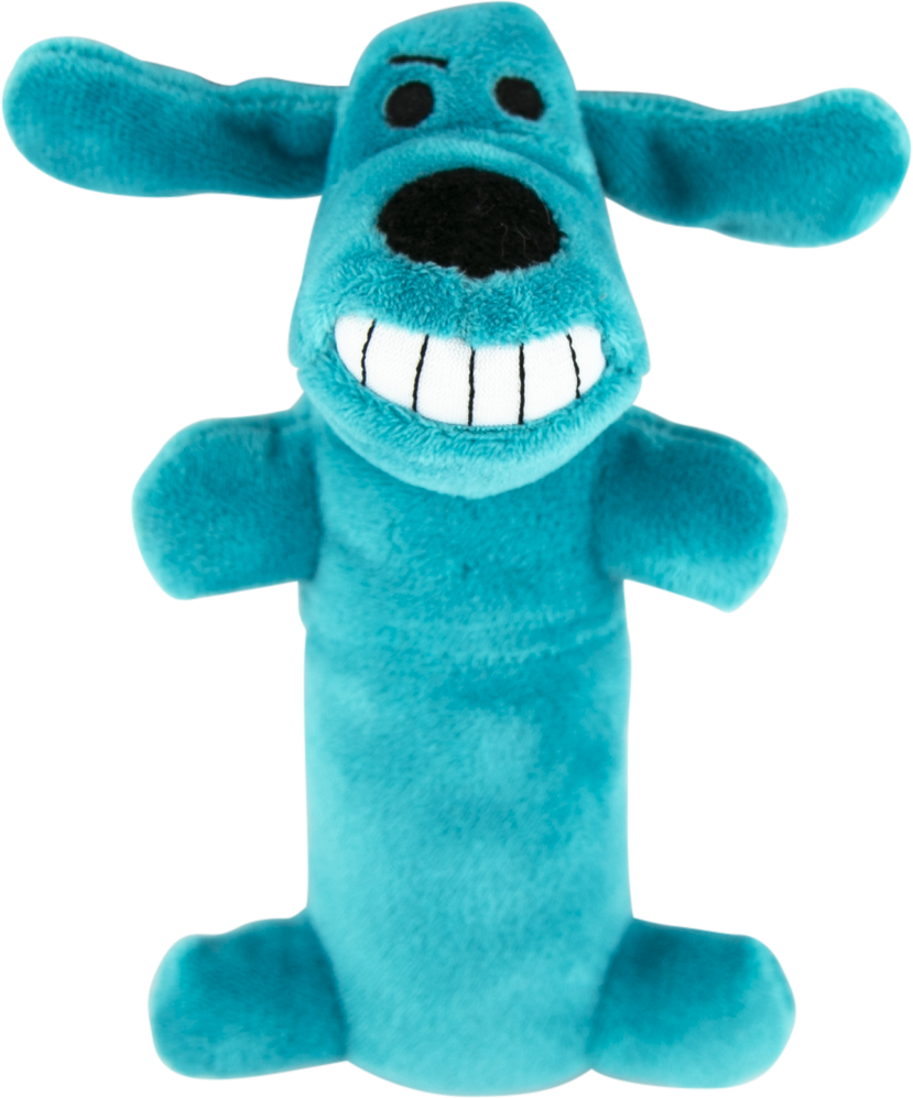 Play On Loofa® Dog Plush Dog Toy, Assorted, 6 Inches