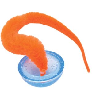 Turbo Turbo Tail Popper Cat Toy, Orange, 8 Inches