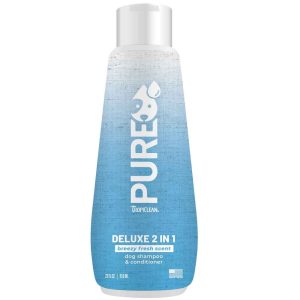 TropiClean PURE Breezy Deluxe 2-in-1 Shampoo + Conditioner, 22 Ounces