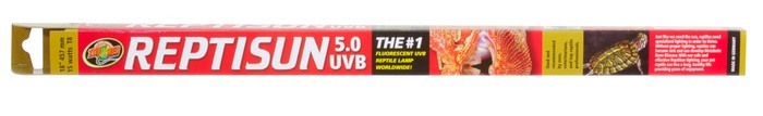 Zoo Med ReptiSun 5.0 UVB Fluorescent Bulb, 18 Inch