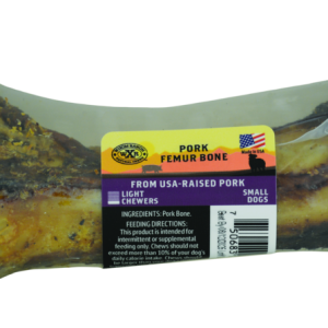 Wixom Ranch Natural Chews Pork Femur Bone