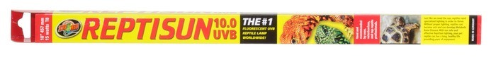 Zoo Med Reptisun 10.0 T8-HO UVB Fluorescent Bulb, 18 Inch