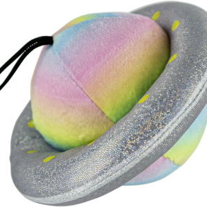 Play On Dog Toy Plush Rainbow Planet