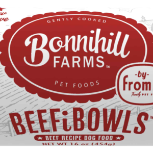Bonnihill Farms Frozen Dog Food