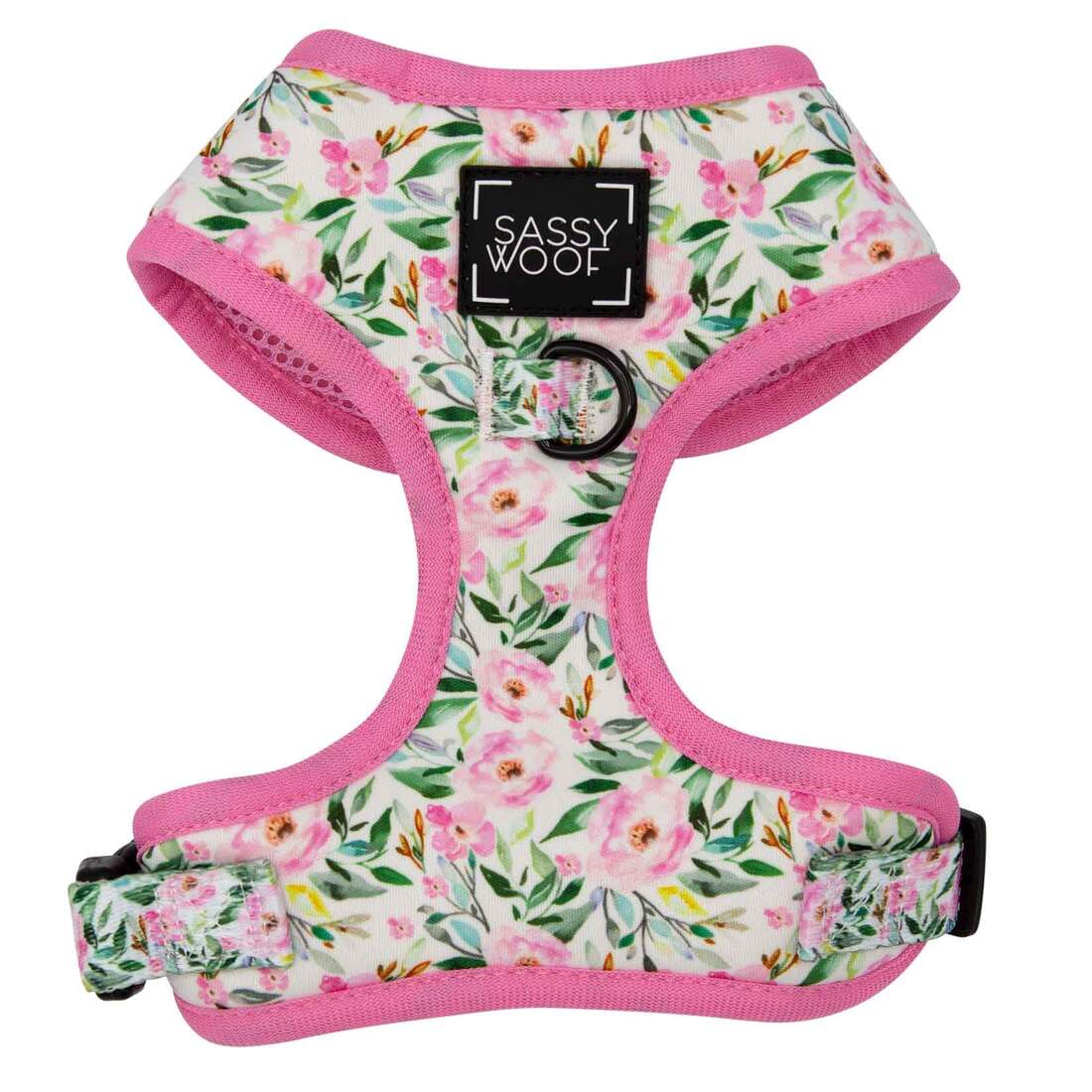 Sassy Woof Adjustable Dog Harness, Magnolia