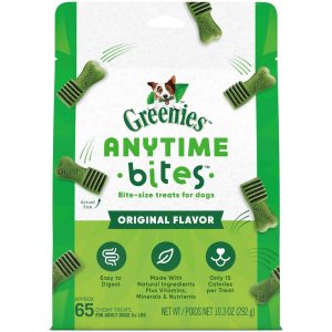 GREENIES Anytime Bites Dog Treats, Original Flavor, 10.3 Ounces