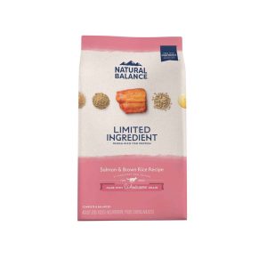 Natural Balance L.I.D Limited Ingredient Diet Salmon and Rice Adult Dry Dog Food, 4 Pounds