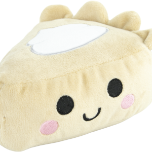 Play On Plush Pie Slice Dog Toy, 6 Inches
