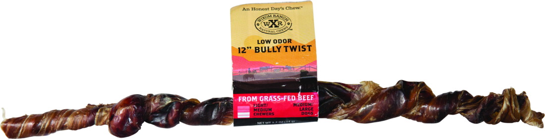 Wixom Ranch Natural Chews Low Odor Bully Twist - Image 2