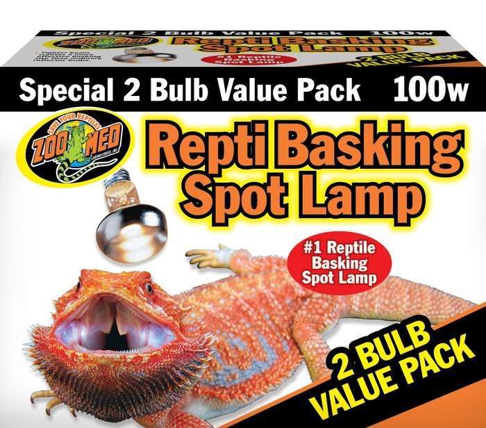Zoo Med Basking Spot 2 Bulb Value Pack, 100 Watt