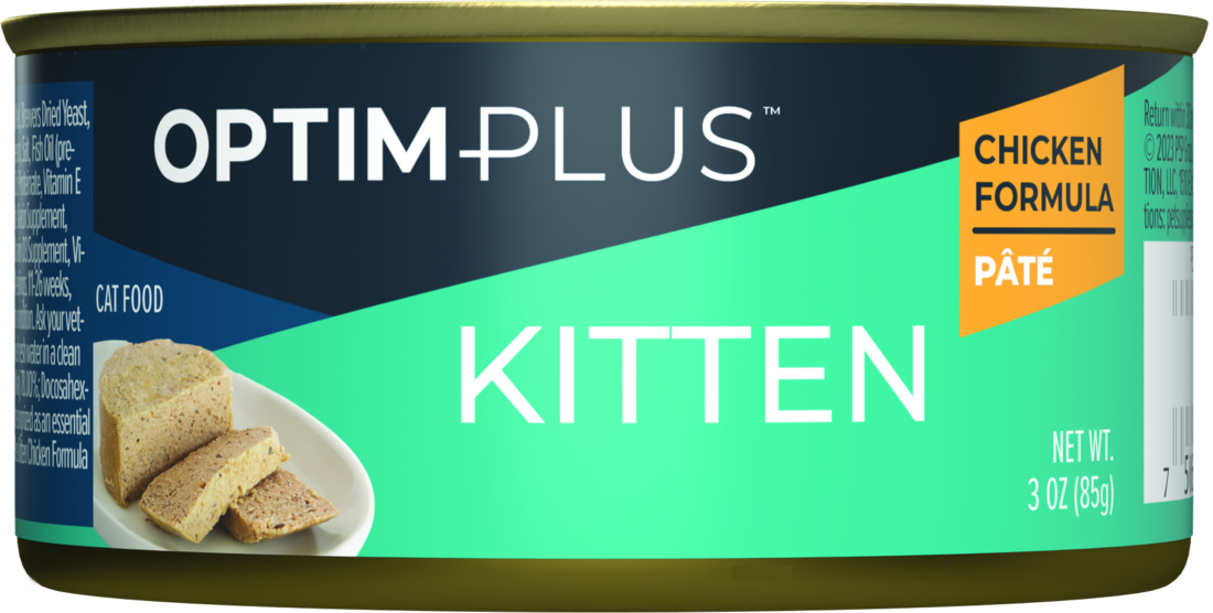 OptimPlus Kitten Wet Cat Food, 3 Ounces