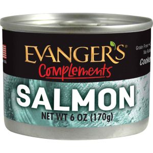 Evangers Grain Free Wild Salmon Wet Dog and Cat Food, 6 Ounces