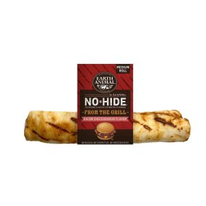 Earth Animal No-hide Bacon Cheeseburger Rolls Dog Chew