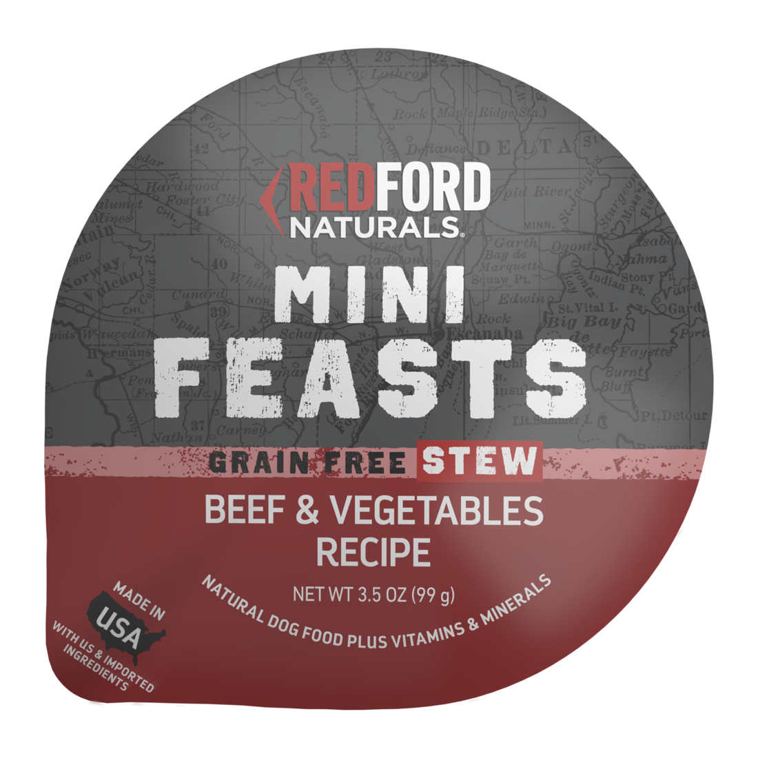 Redford Naturals Mini Feasts Grain Free Wet Dog Food