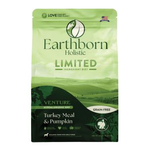 Earthborn Holistic ® VentureTM Turkey Meal & Butternut Squash Dry Dog Food, 25 Pound Bag