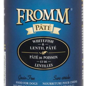 Fromm Pâté Grain-Free Whitefish & Lentil Pâté Wet Dog Food, 12.2 Ounces