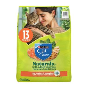 Purina Cat Chow Naturals with Real Chicken Dry Cat Food - 13 Pound Bag