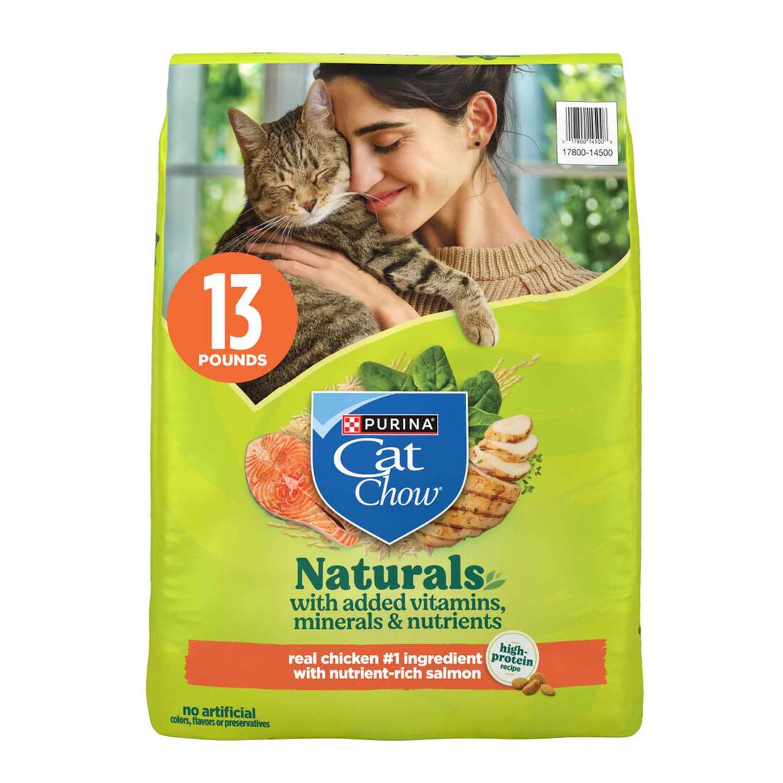 Purina Cat Chow Naturals Plus Vitamins & Minerals Cat Food, Original - Image 2