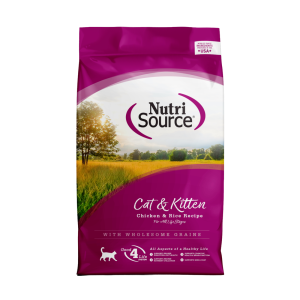 NutriSource Cat & Kitten Chicken & Rice Dry Cat Food