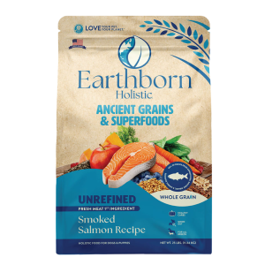 Earthborn Holistic Unrefined Smoked Salmon with Ancient Grains & Superfoods Dry Dog Food