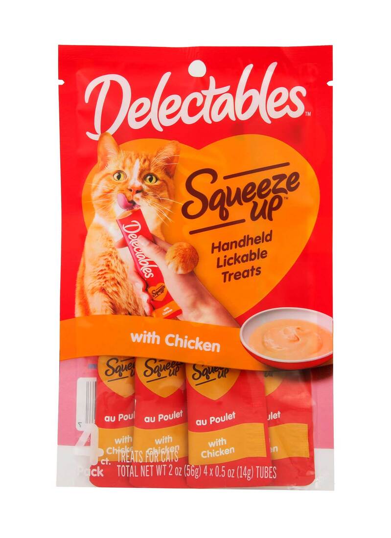 Hartz Delectables Squeeze Up Cat Treat