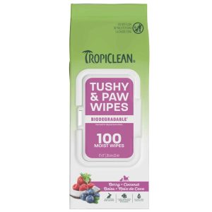 TropiClean Deep Cleaning Wipes for Pets, 100ct
