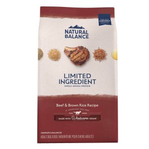 Natural Balance L.I.D. Limited Ingredient Diets Beef and Brown Rice Dry Dog Food