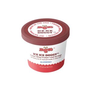 Dog-os Frozen Ice Ice Doggy Dog Treat, Blueberry