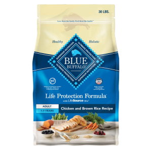 Blue Buffalo Life Protection Formula Natural Adult Dry Dog Food, Chicken and Brown Rice