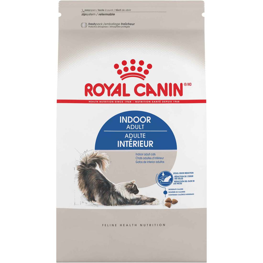 Royal Canin? Feline Health Nutrition? Indoor Adult Dry Cat Food, 7 Pound