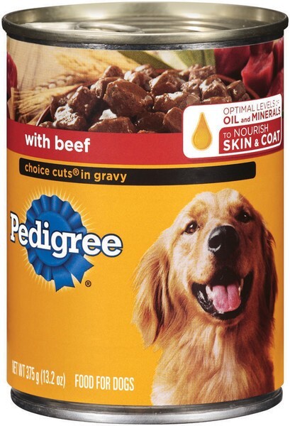 Pedigree Choice Cuts In Gravy With Beef Wet Dog Food, 13.2 Ounce Can