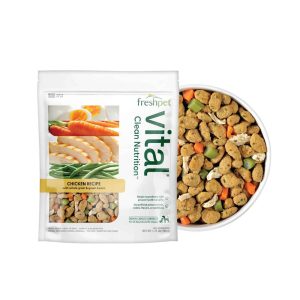 Freshpet Vital, Fresh Dog Food, Chicken Recipe with Whole Grain & Green Beans, 1.75 Pounds - Not Ava