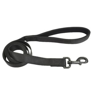 Coastal® Comfort Dog Leash, Black, 1" x 06'