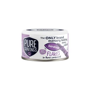 Pure Cravings Wet Cat Food, Sardine Flakes in Tuna Consomme, 3 Ounces