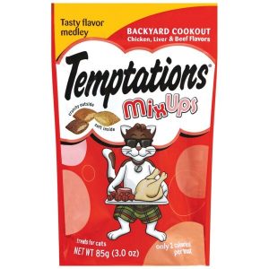 Temptations MixUps Treats for Cats Backyard Cookout Flavor, 3 Ounces