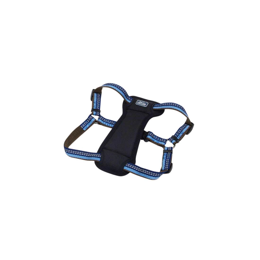 K9 Explorer Reflective Adjustable Padded Dog Harness, Sapphire - Image 2