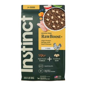 Instinct Raw Boost Chicken Dry Dog Food, 20 Pound Bag