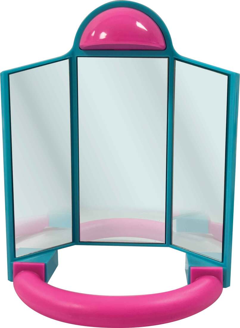 Featherland Paradise Triple Mirror With Perch Bird Toy
