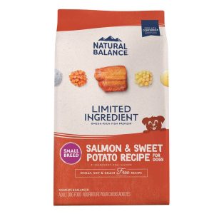 Natural Balance L.I.D. Limited Ingredient Diets Salmon & Sweet Potato Formula Small Breed Bites Dry