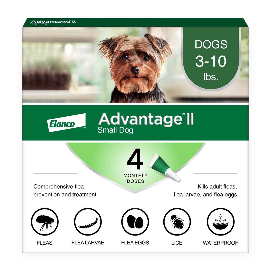 Advantage II Flea Treatment Small Dog