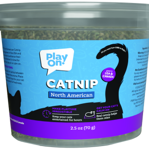 Play On North American Catnip Tub, 2.5 Ounces