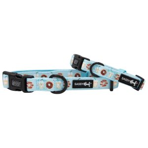 Sassy Woof Dog Collar, Sweets Pawfee