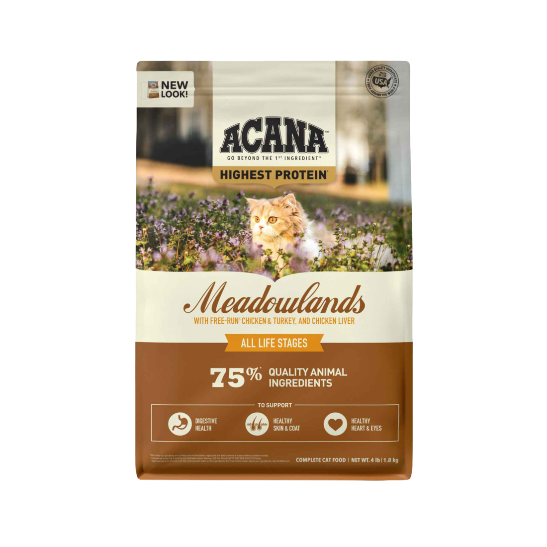Acana Meadowlands Dry Cat Food - Image 2