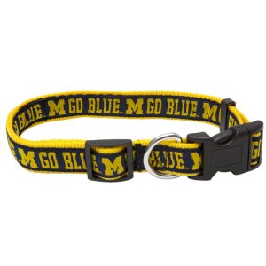 Pets First NCAA Collar Michigan