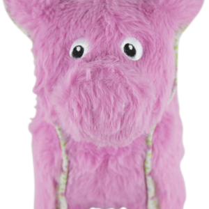 Play On Spring Durable Plush Pig Dog Toy
